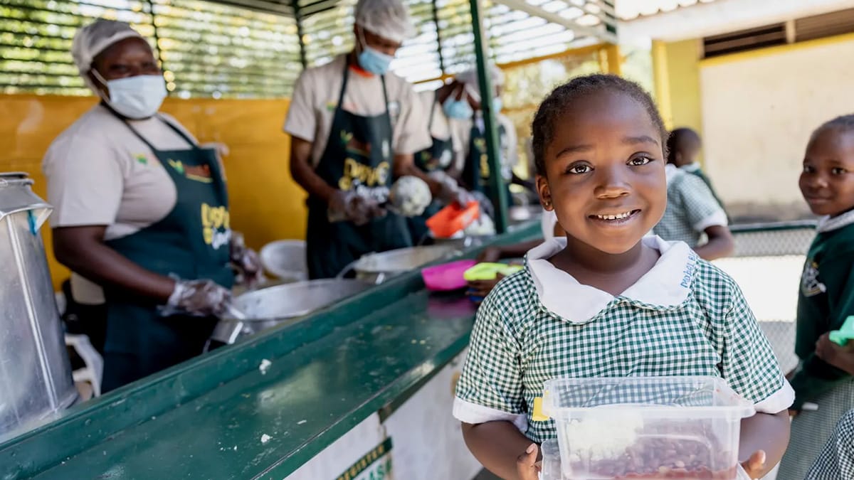 It takes a village…. To feed a child